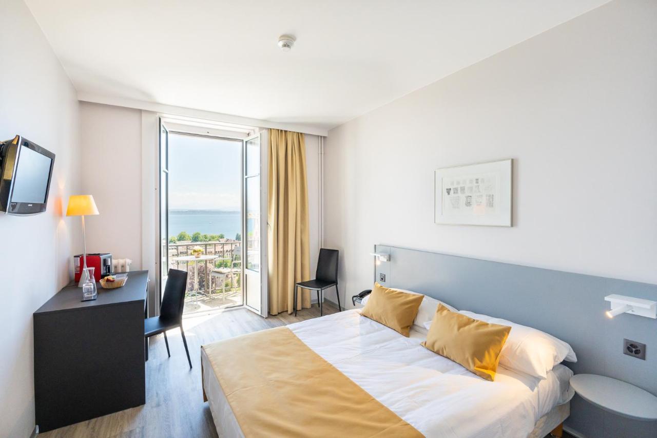Hotel Alpes & Lac Neuchâtel Exteriör bild