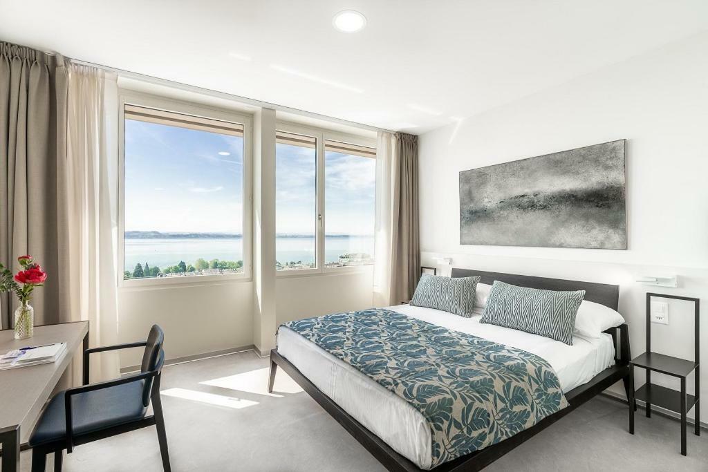 Hotel Alpes & Lac Neuchâtel Exteriör bild